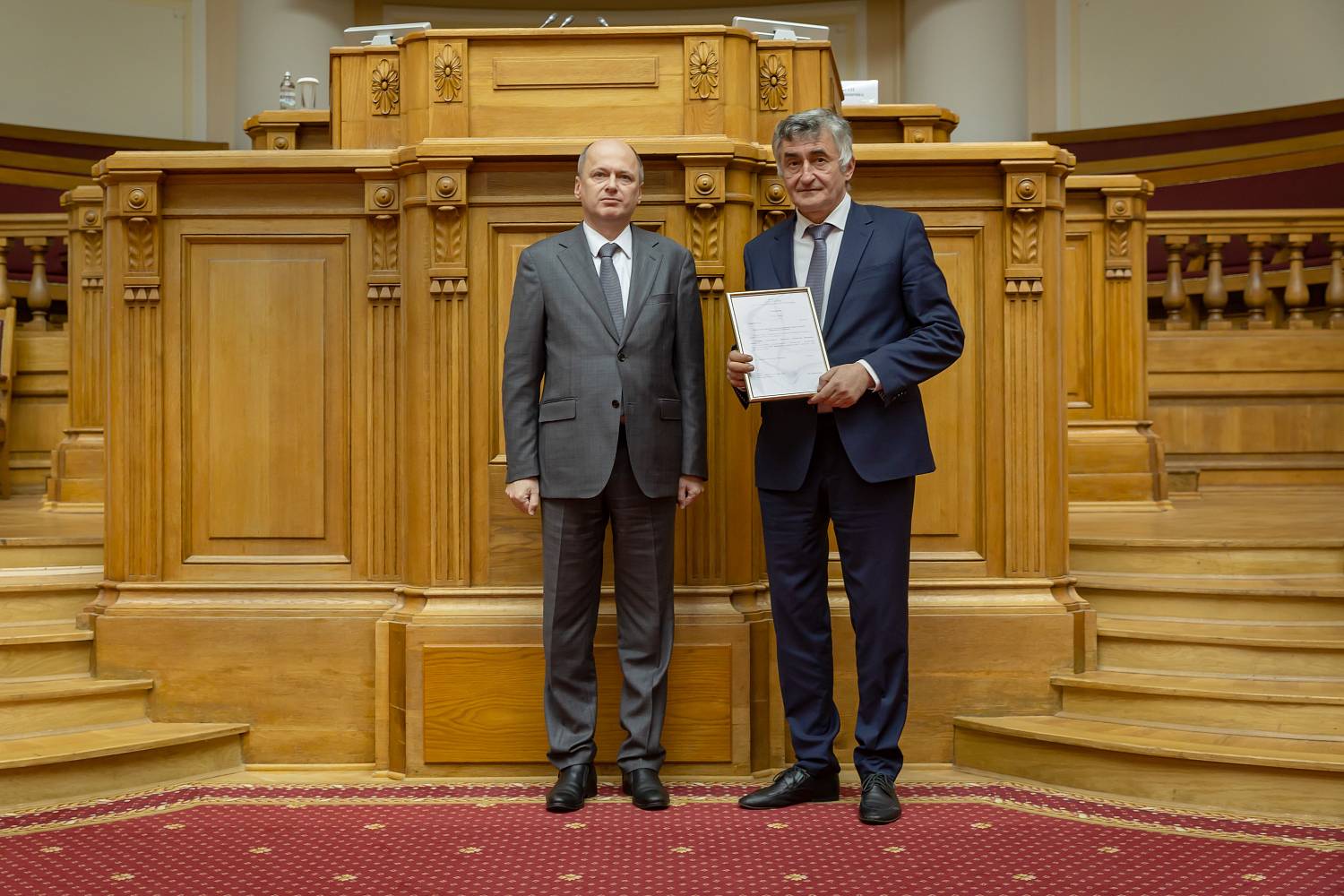 Торжественное мероприятие, посвященное 95-летнему юбилею в Таврическом дворце