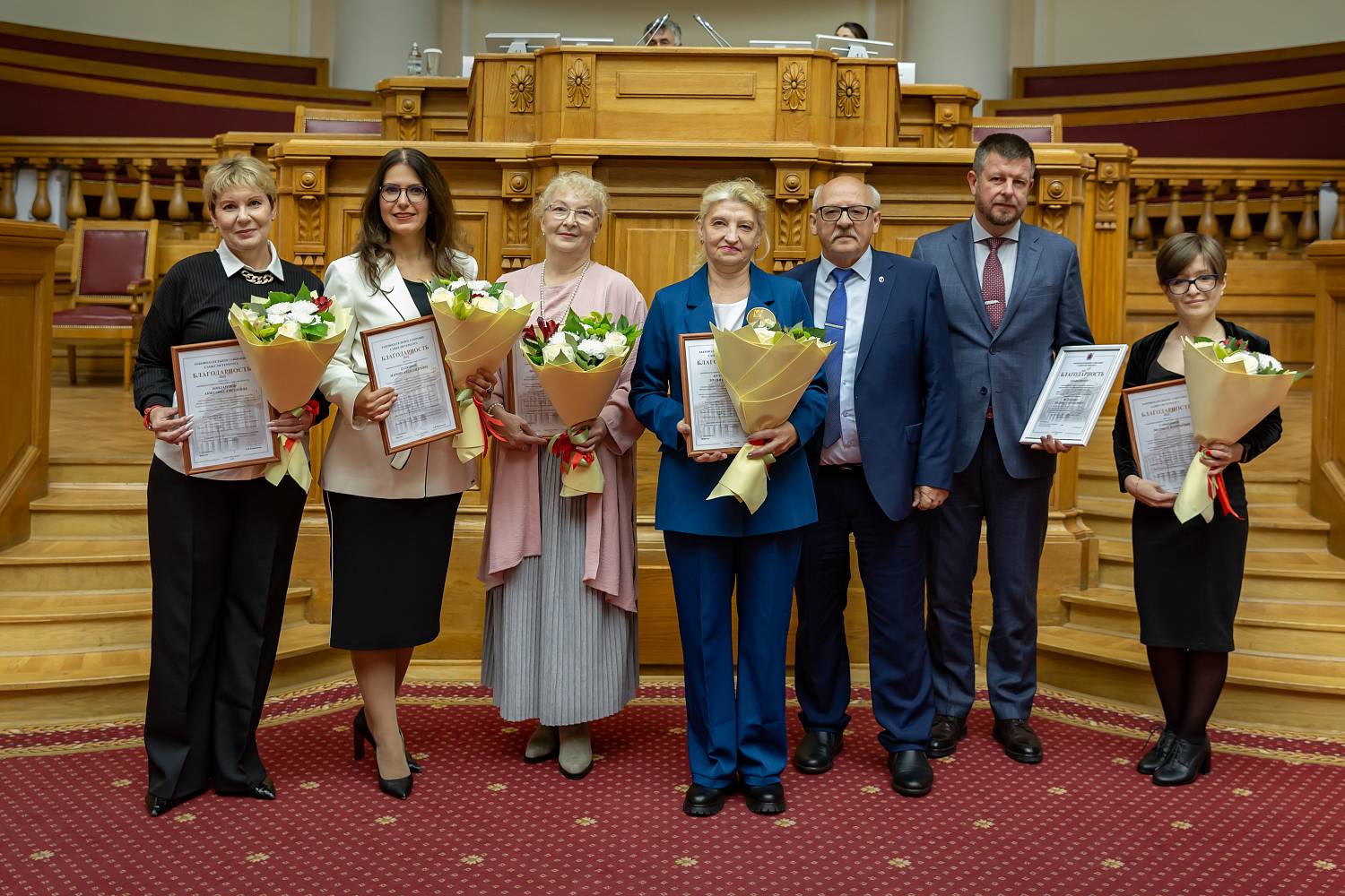 Торжественное мероприятие, посвященное 95-летнему юбилею в Таврическом дворце
